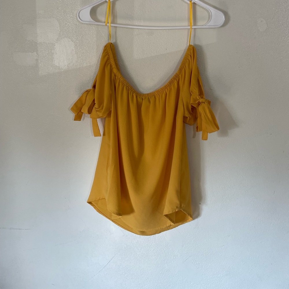 Off the shoulder shirt